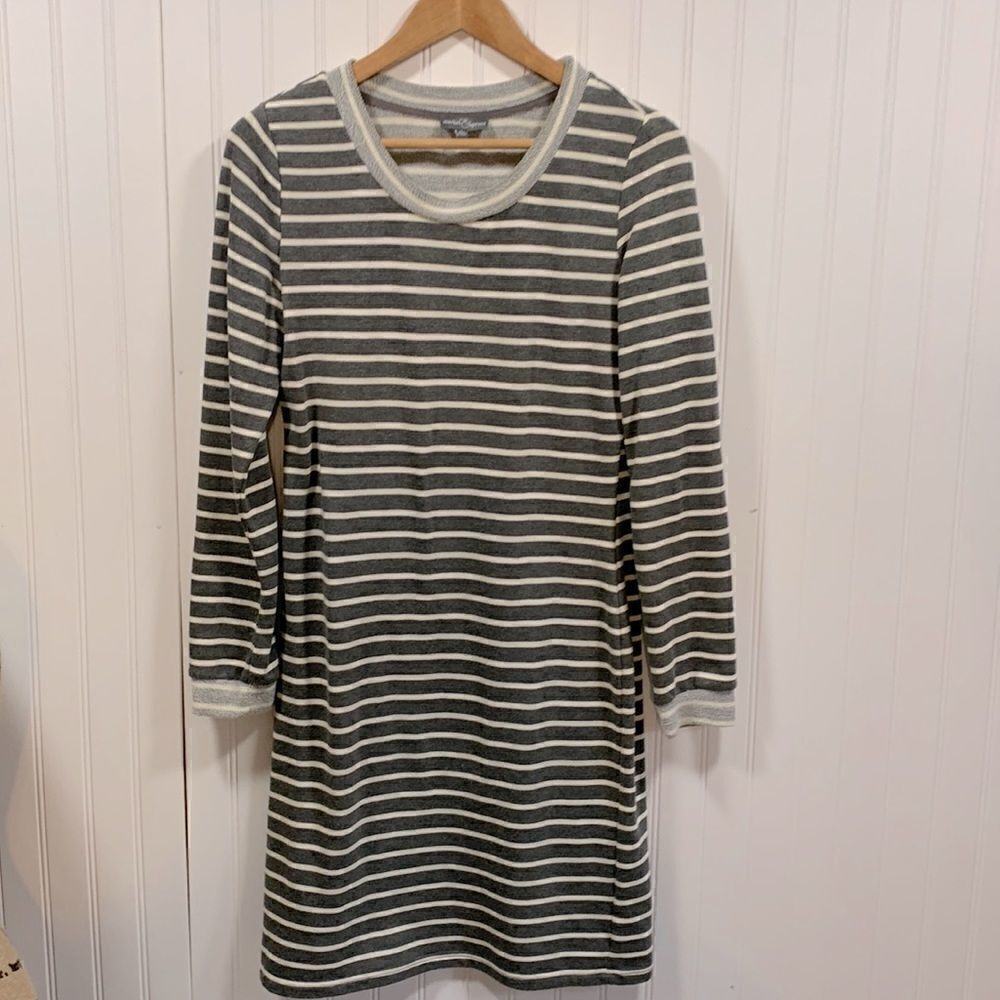 Market & Spruce striped Kyle Terry Dress
